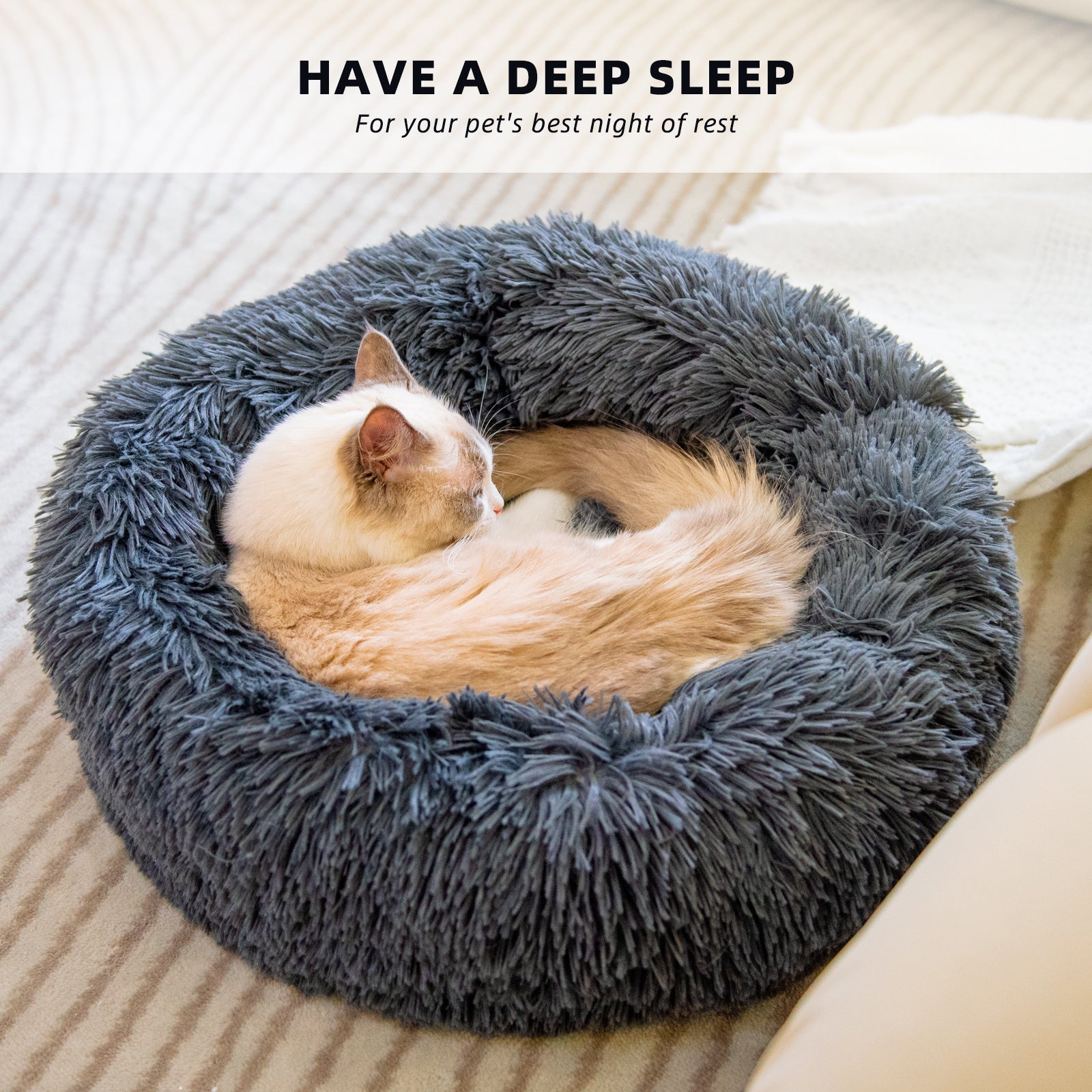 The Ultimate Comfort: Plush Donut Beds for Small Dogs