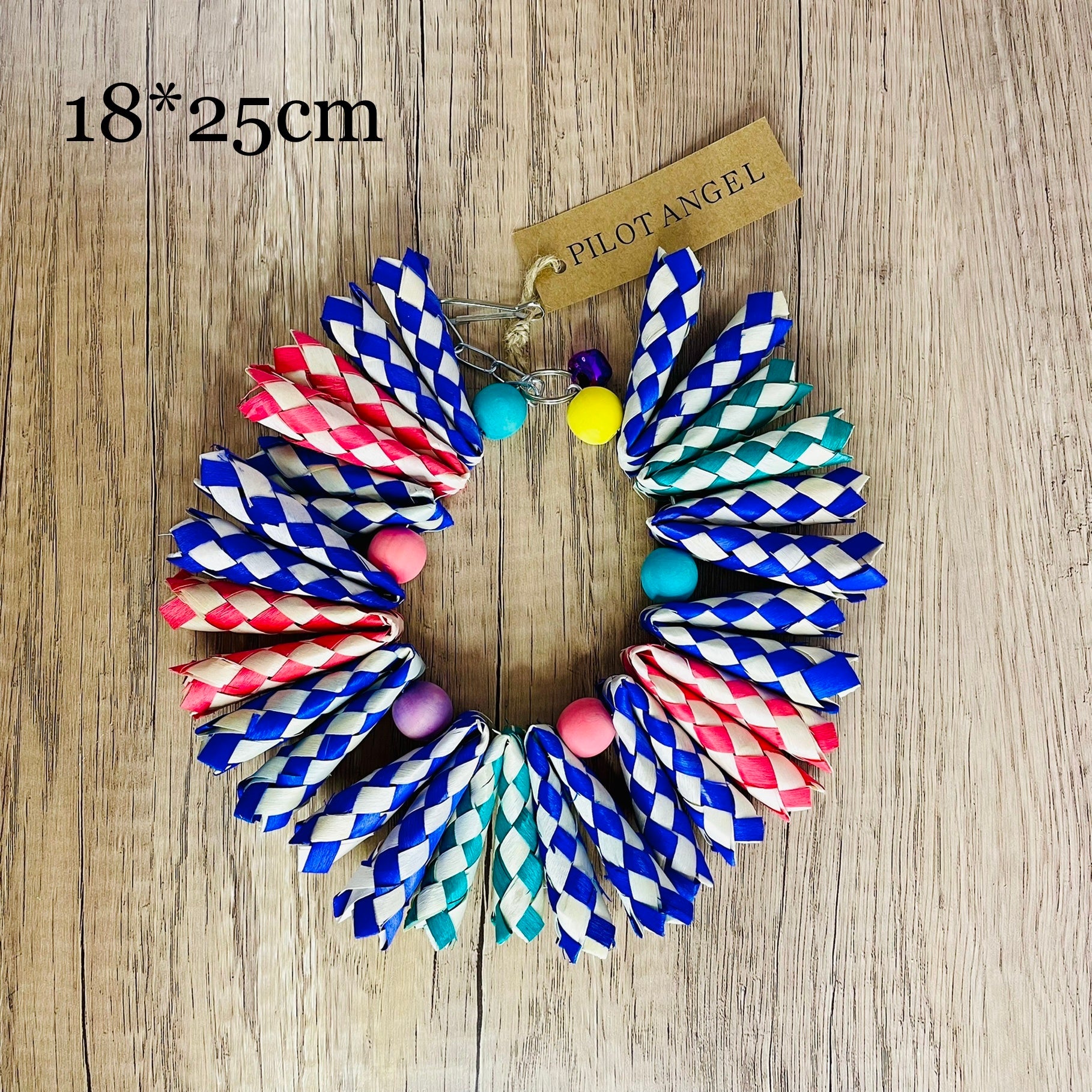 Parrot Toy Woodskin Cage Supplies