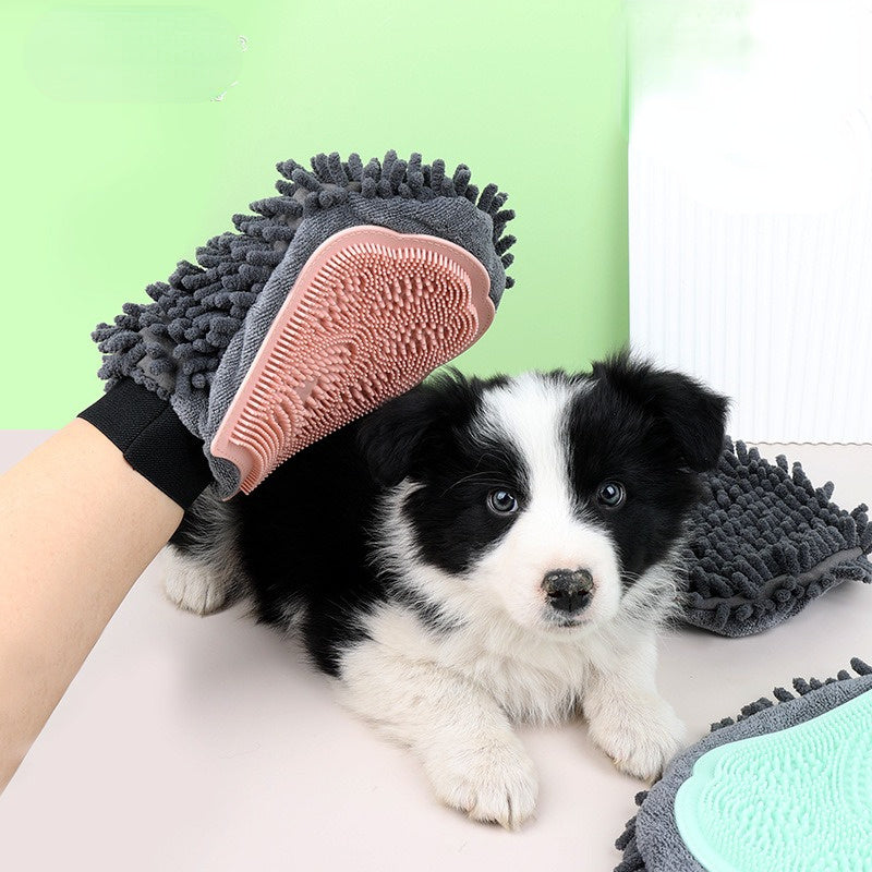 Pet Bathing Brush 2-in-1 Grooming Tool