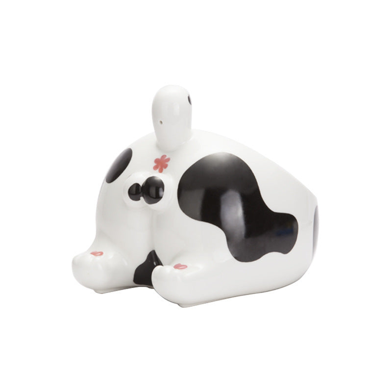 Ceramic Pet Bowl Cat Bowls Dog Feeding Holder