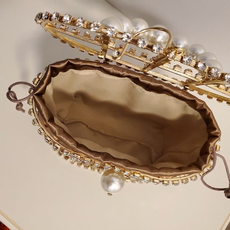 Rhinestone basket bird cage