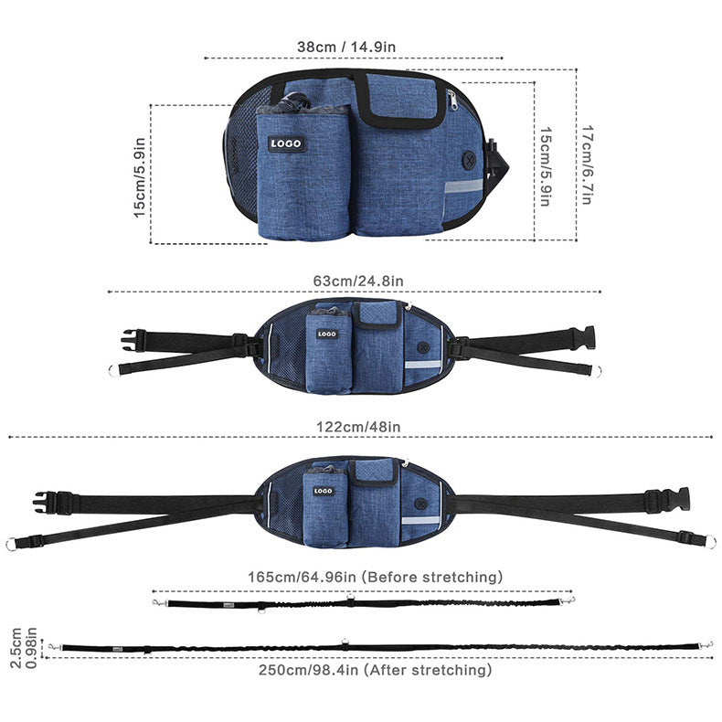 Dog Training Leash Waist