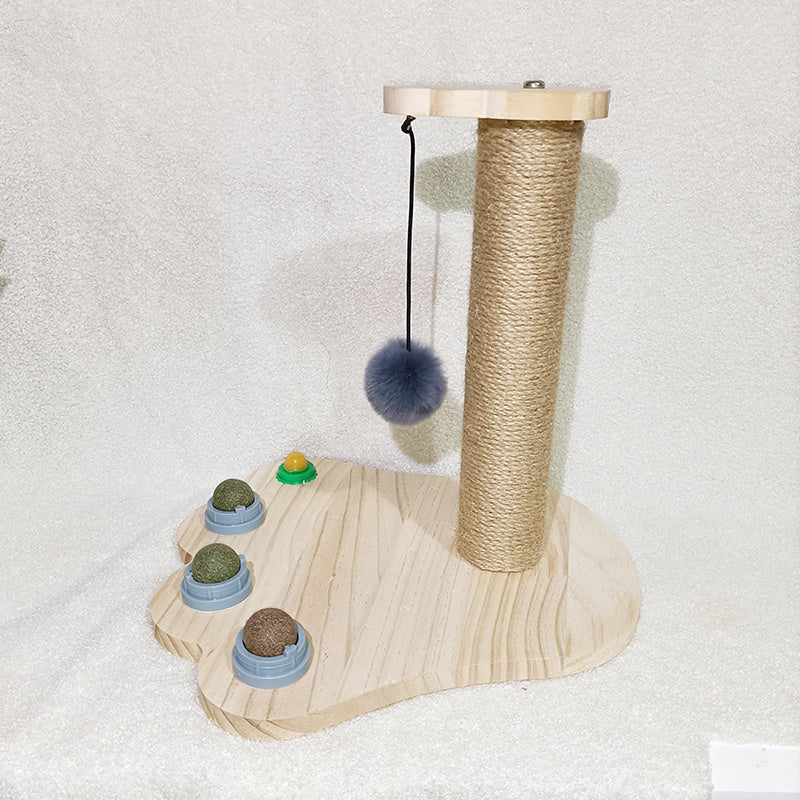 Cat Toys From Solid Wood Cat Turntable