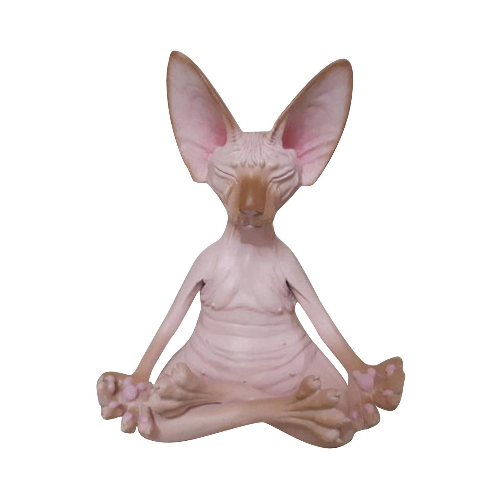 Creative PVC Simulation Hairless Cat Toy