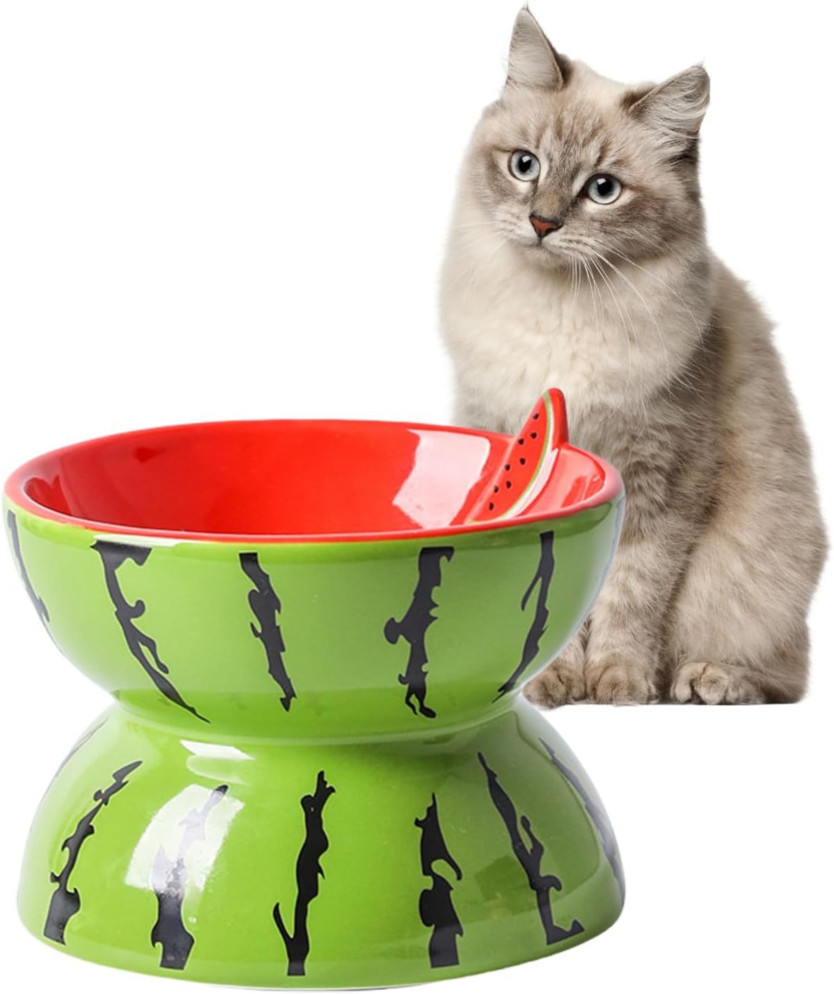 Ceramic Raised Cat Bowl