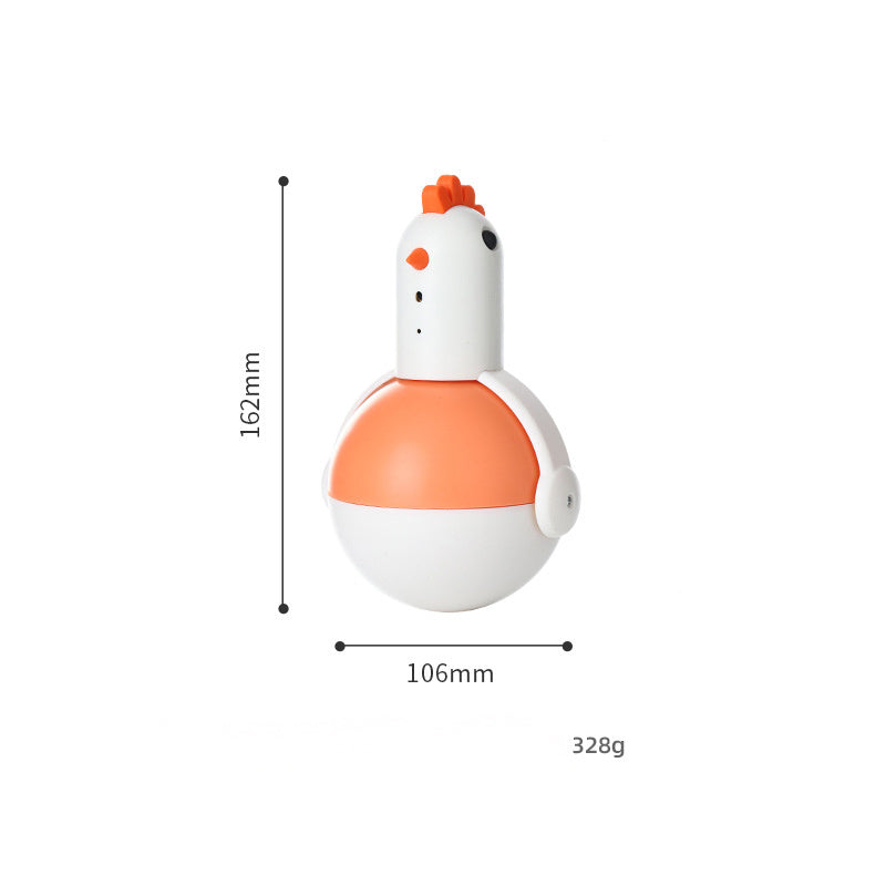 Electric Cat Toy Chicken Glass
