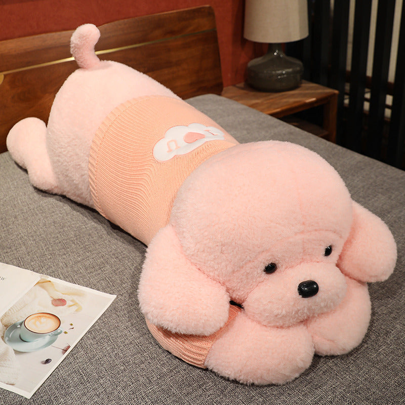 Oversized Sweater Sitting Dog Doll Plush Toys