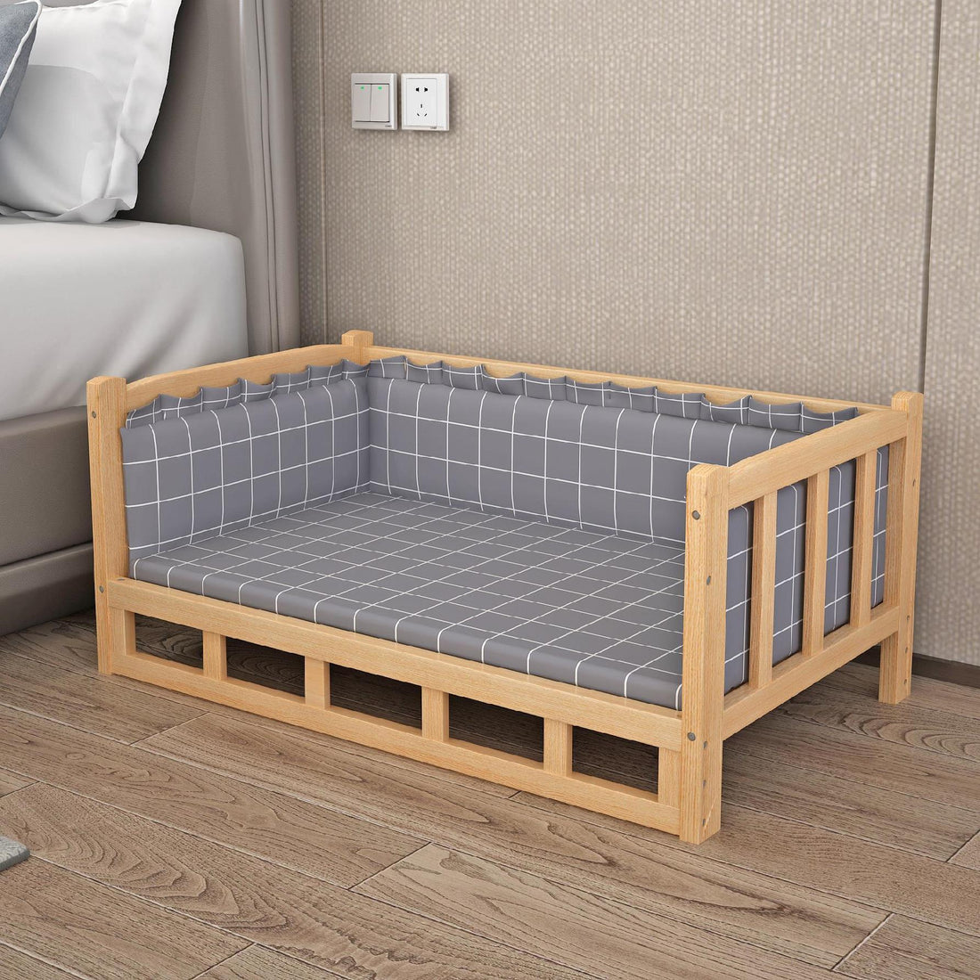 Bed Summer Wooden Wooden Bed