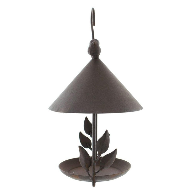 American made iron bird feeder