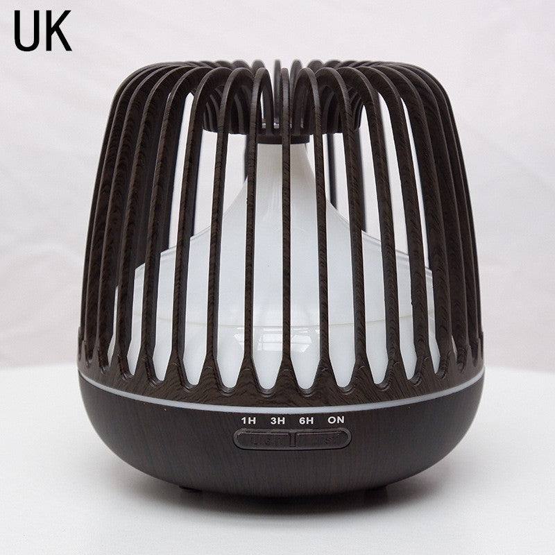 Bird cage wood grain machine