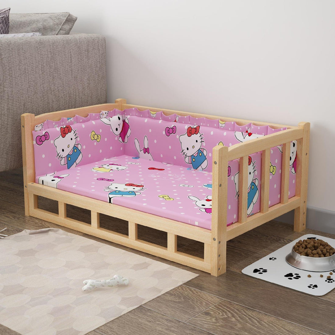 Bed Summer Wooden Wooden Bed