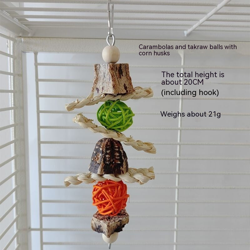 Parrot Toys Parrot Bite Supplies Bird Stand