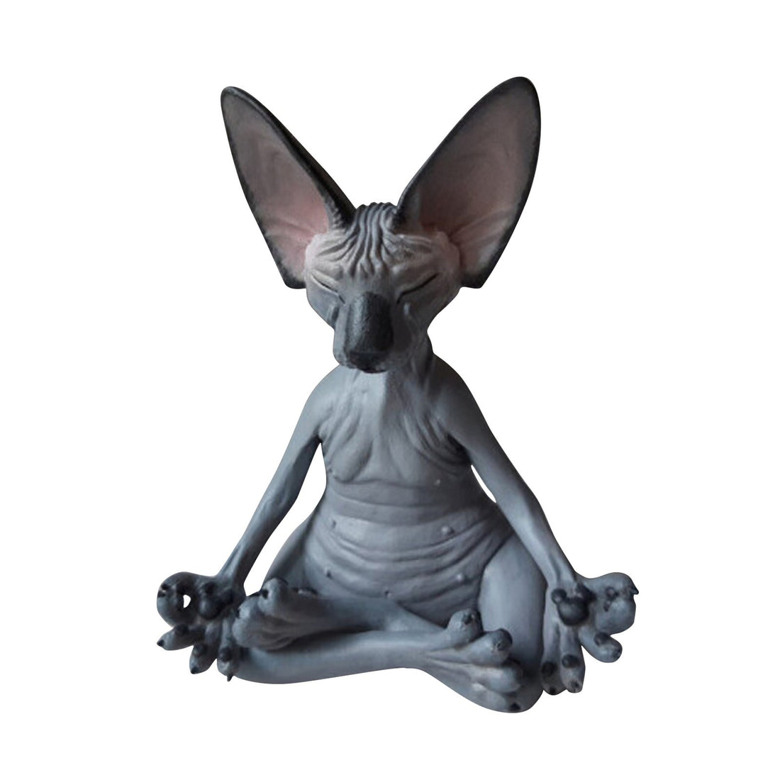 Creative PVC Simulation Hairless Cat Toy