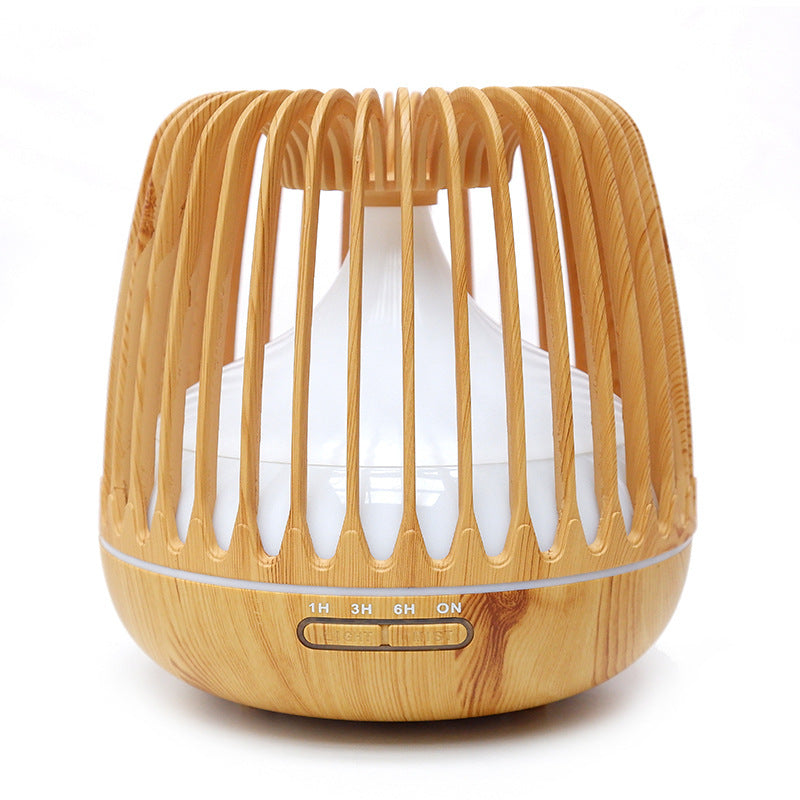 Bird cage wood grain machine