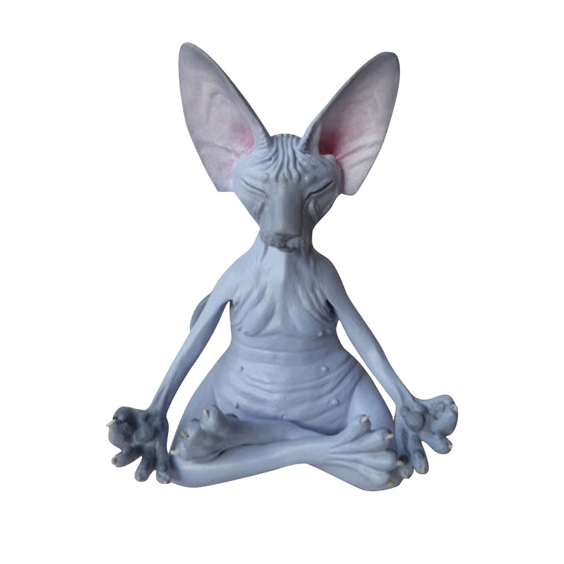Creative PVC Simulation Hairless Cat Toy