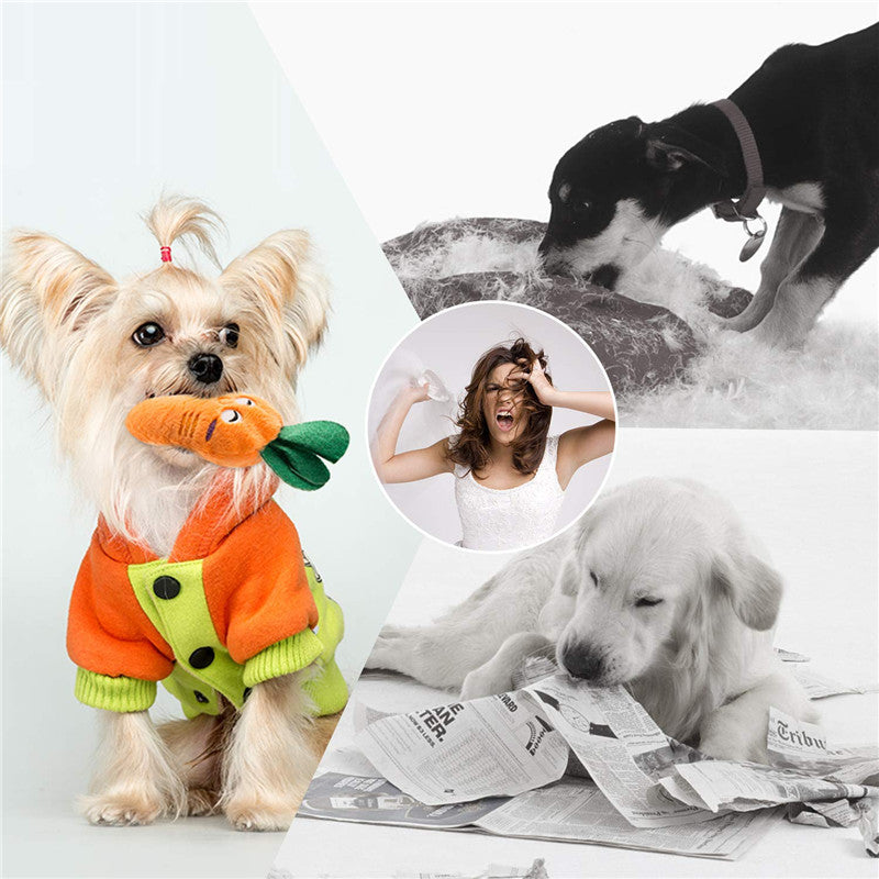 Fashion Dog Squeaky Game Plush Toy