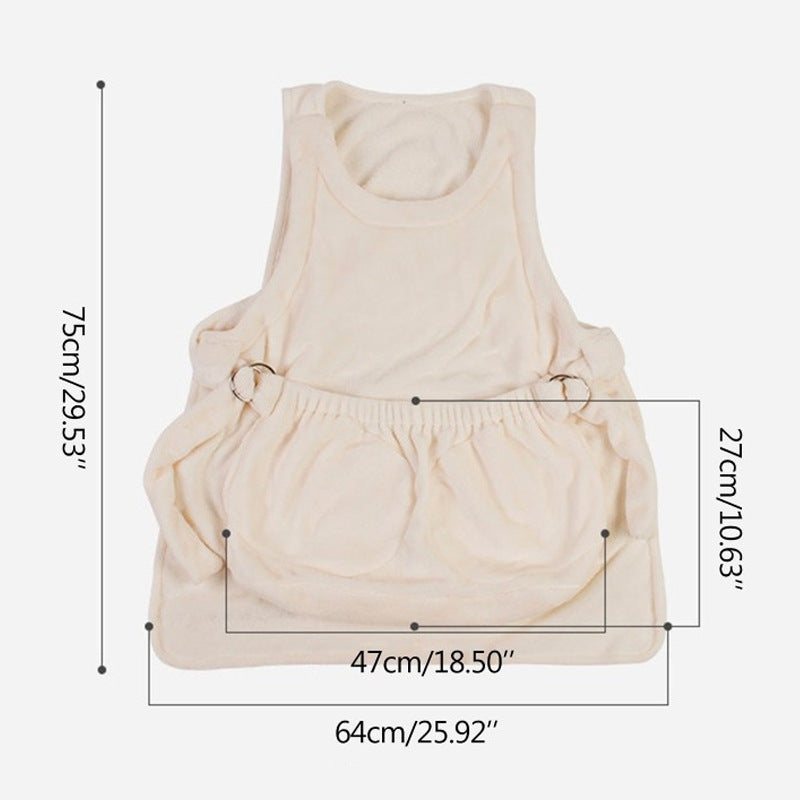 Pet Carrier Apron Outdoor Travel