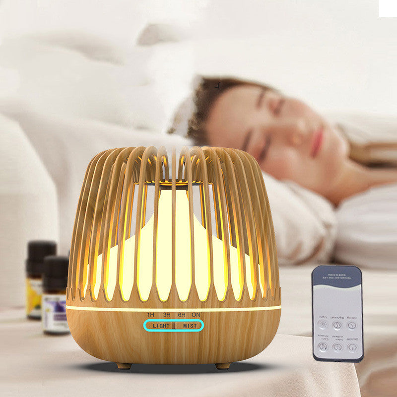 Bird cage wood grain machine