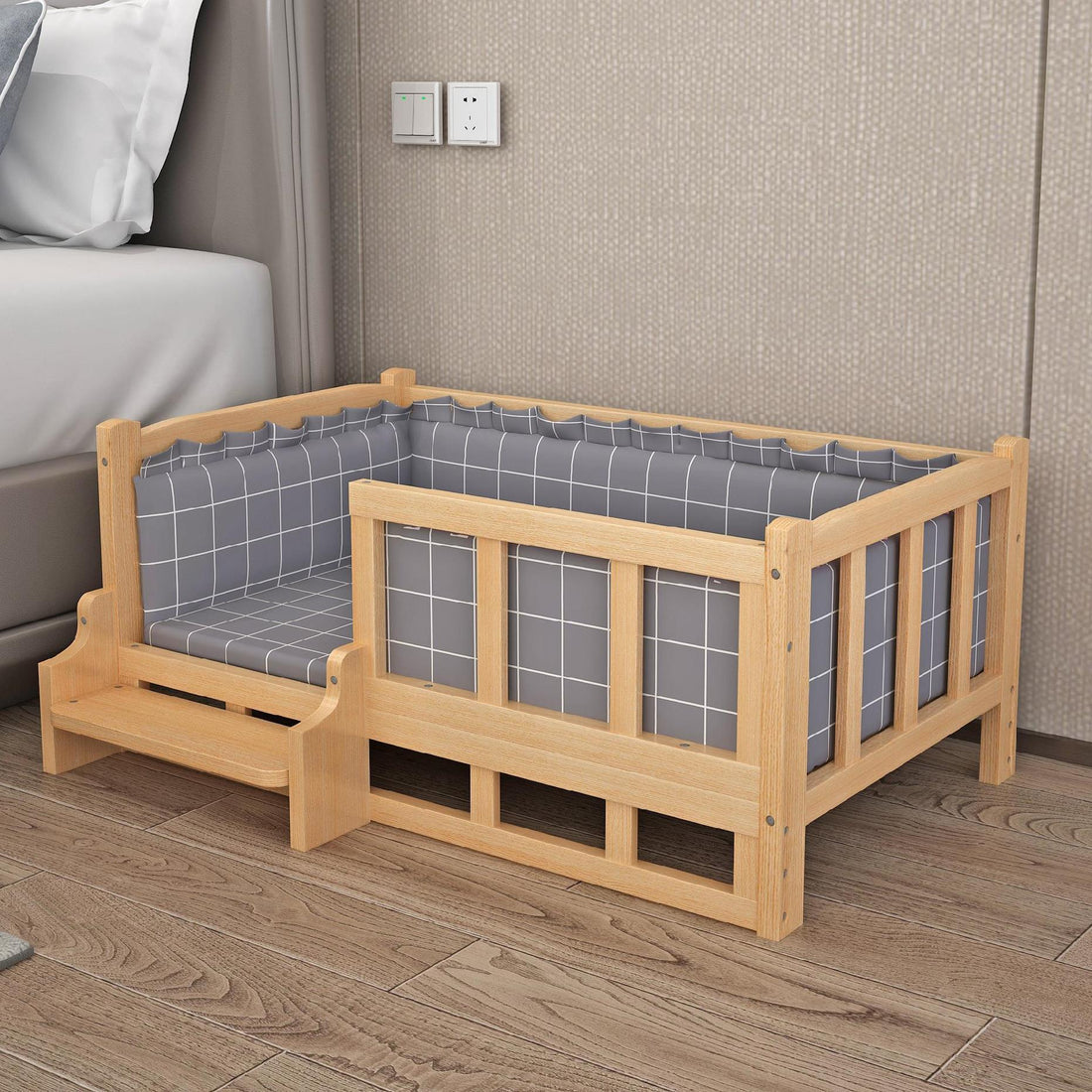 Bed Summer Wooden Wooden Bed