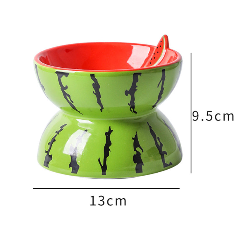 Ceramic Raised Cat Bowl