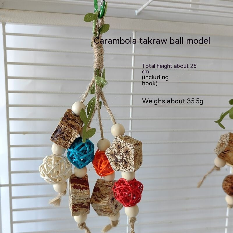 Parrot Toys Parrot Bite Supplies Bird Stand