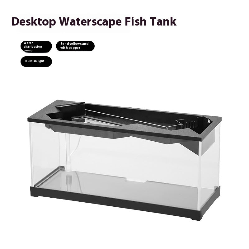 Acrylic Filter Circularly Heating Lazy Aquarium