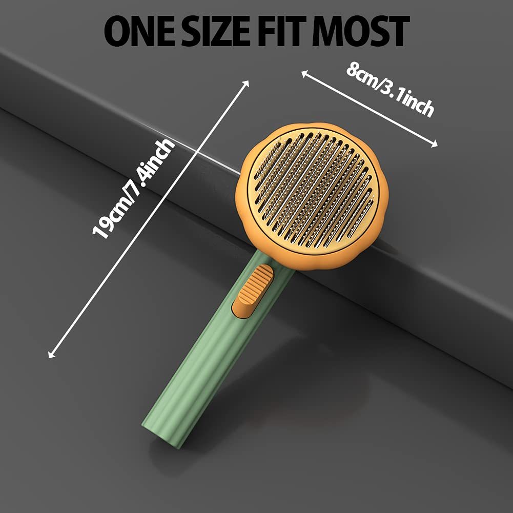 Pumpkin Comb Type Cat And Dog Needle Comb