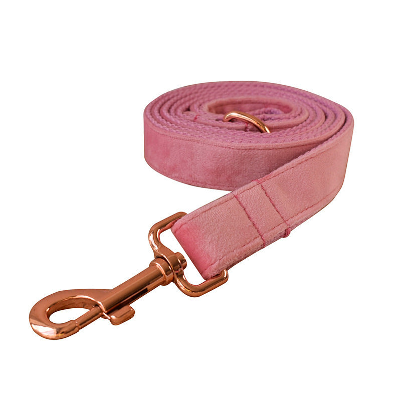 Goose Down Dog Collar Double Microfiber