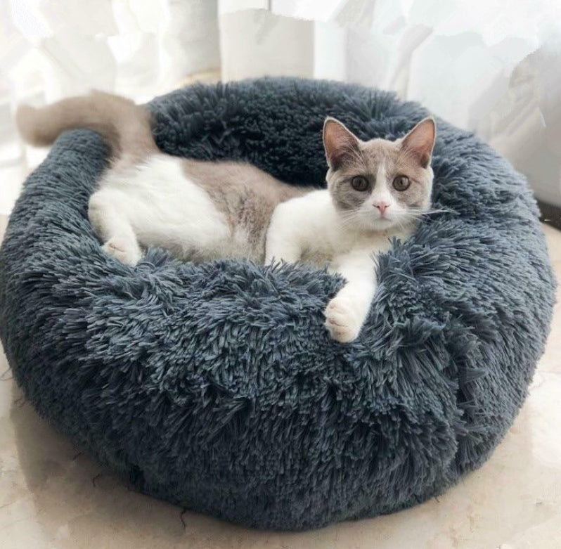 Dog Beds For Small Dogs Round Plush Cat Puppy Beds