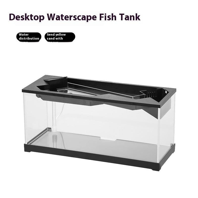 Acrylic Filter Circularly Heating Lazy Aquarium