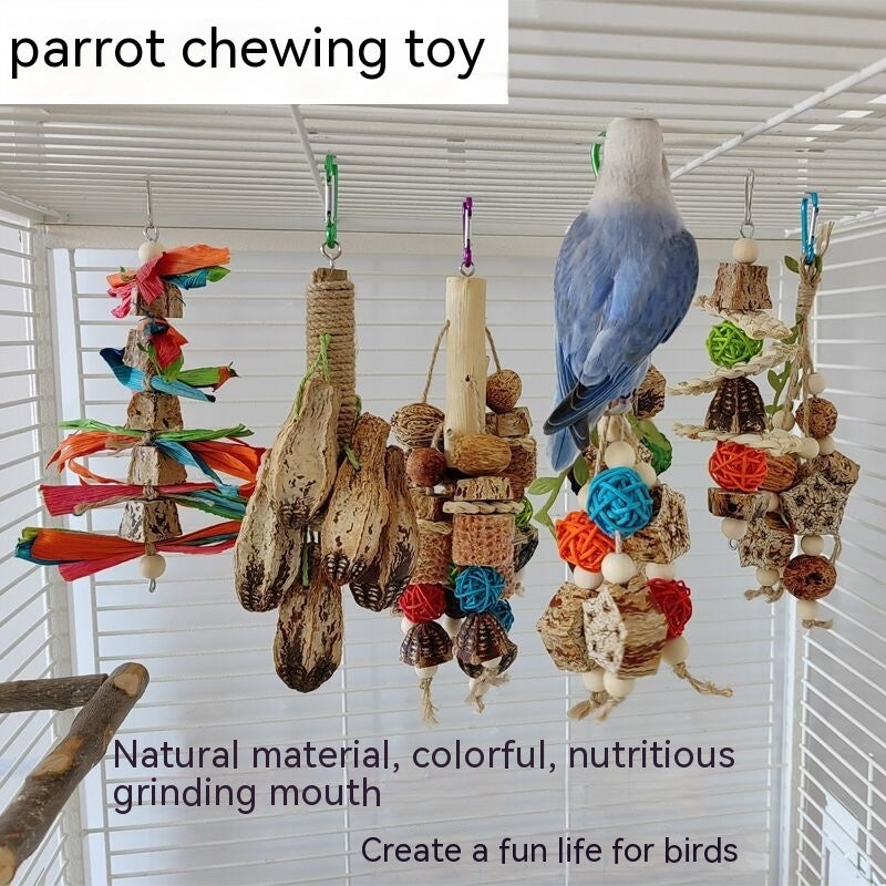 Parrot Toys Parrot Bite Supplies Bird Stand