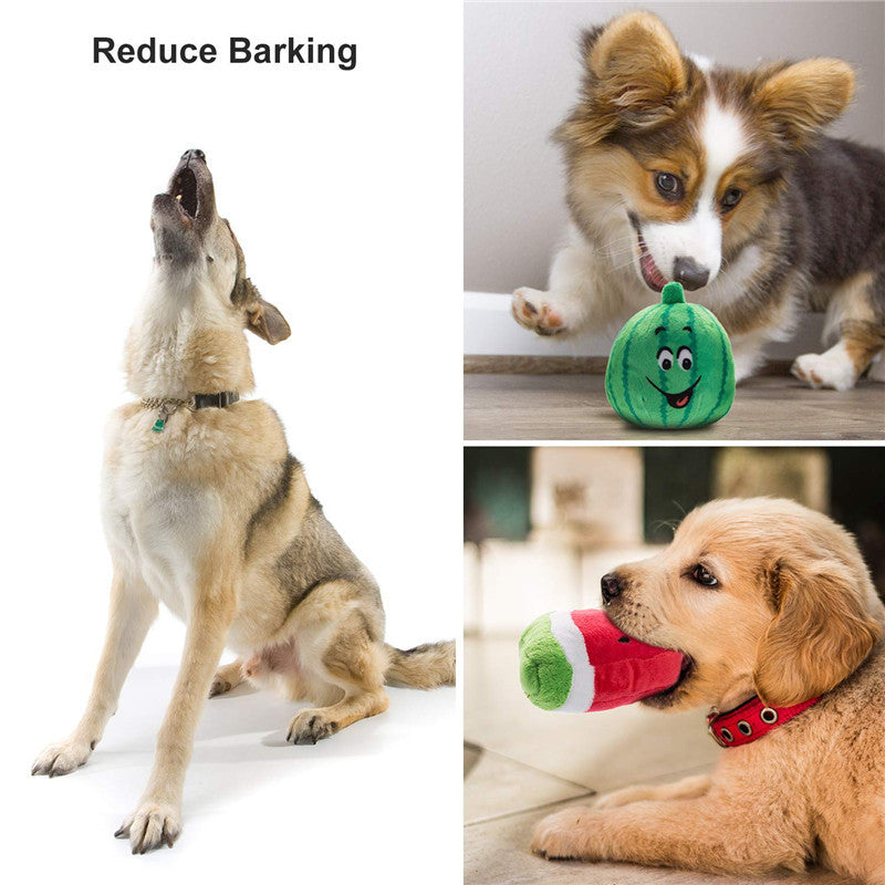 Fashion Dog Squeaky Game Plush Toy