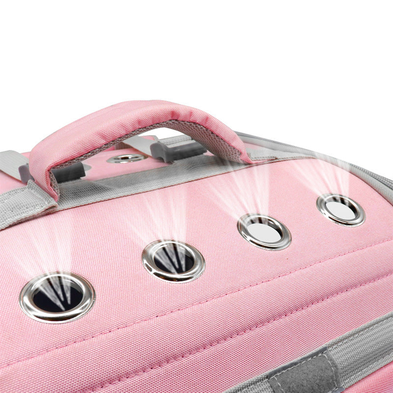 Pet Cat Carrier Backpack Breathable Cat Travel