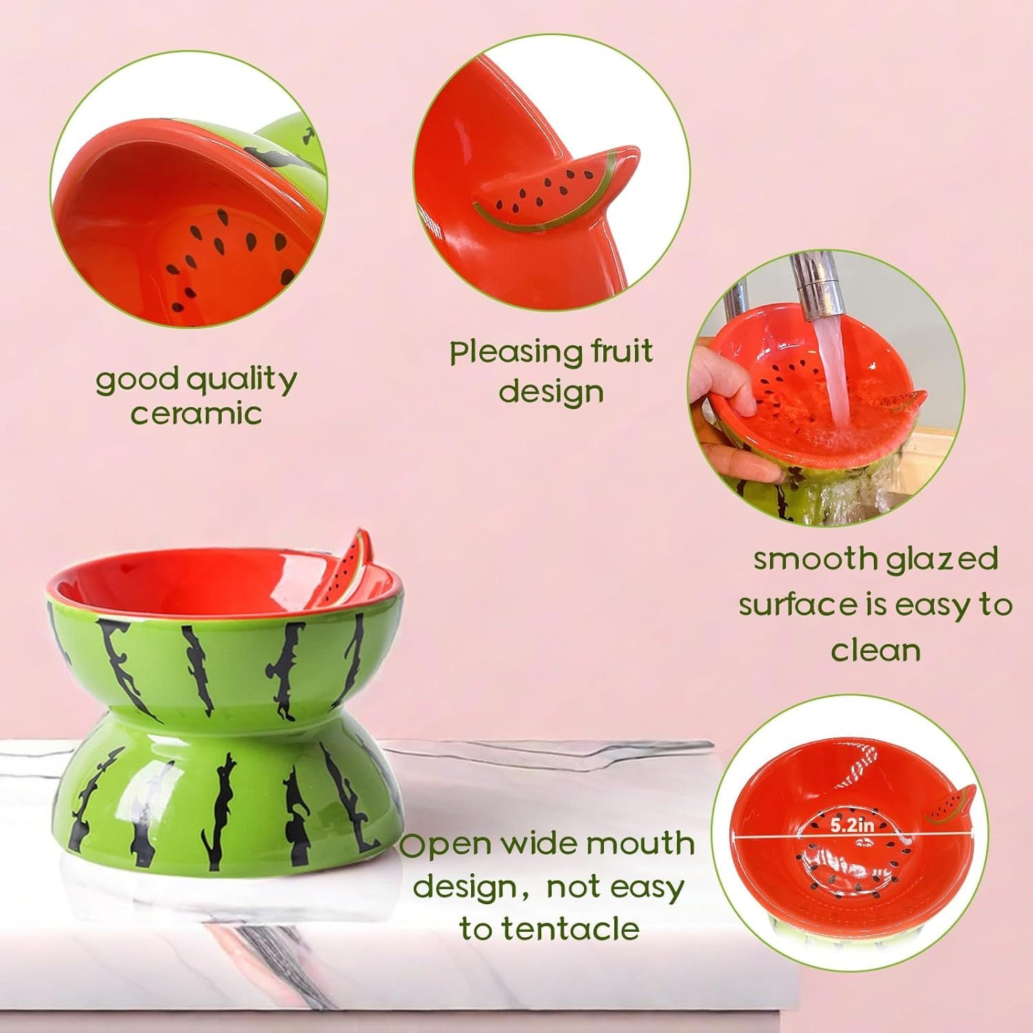 Ceramic Raised Cat Bowl