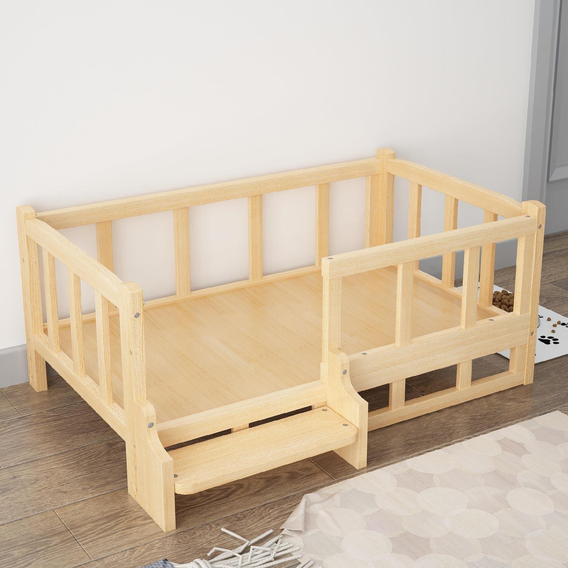 Bed Summer Wooden Wooden Bed