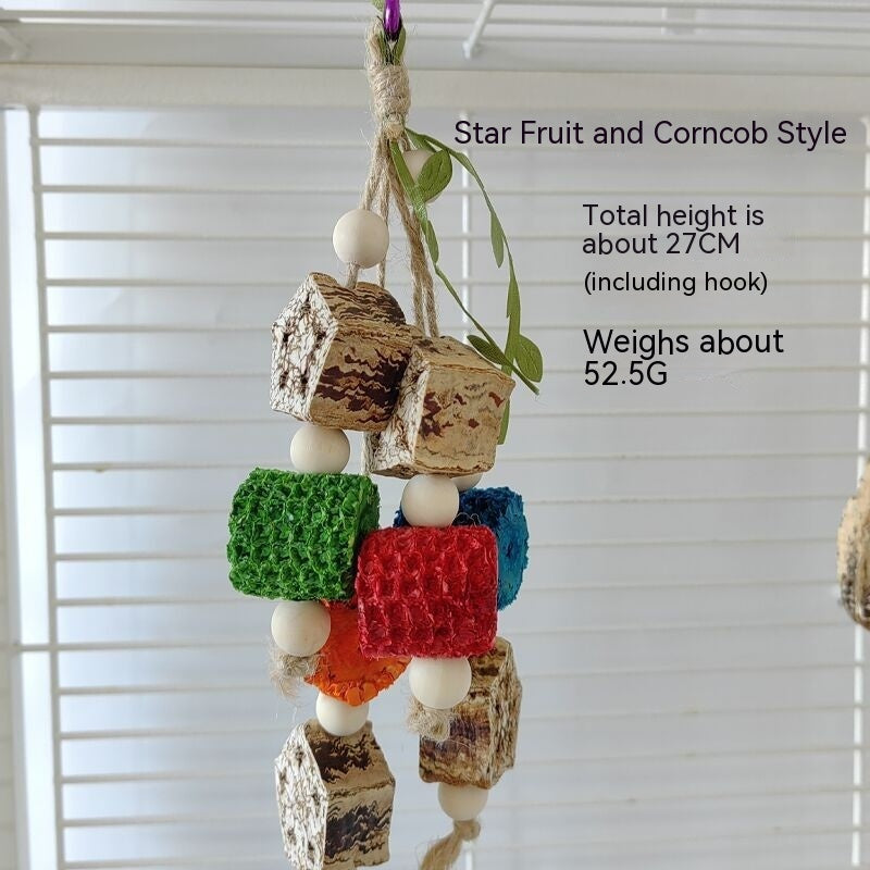 Parrot Toys Parrot Bite Supplies Bird Stand